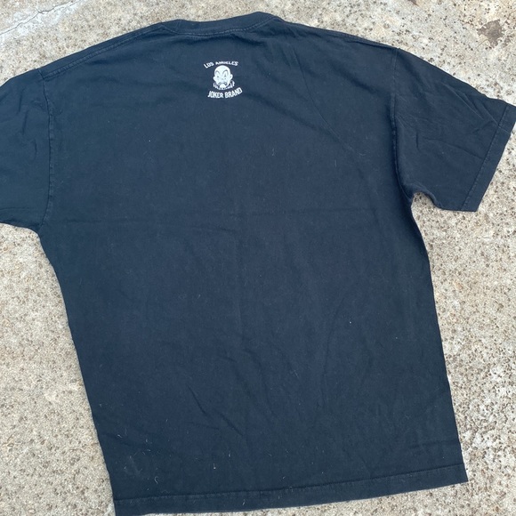 Joker Brand Clown Logo Mr Cartoon Joker Jeans Untouchable Reputation Grailed tee - Picture 4 of 7